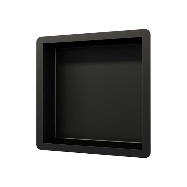 Brauer Brauer Black Edition Inbouwnis - 30x30cm - Mat Zwart