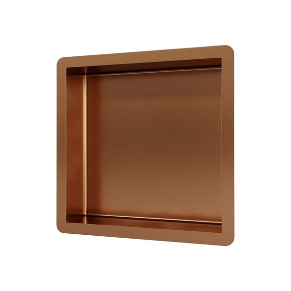 Brauer Brauer Copper Edition Inbouwnis - 30x30cm - PVD - Geborsteld Koper