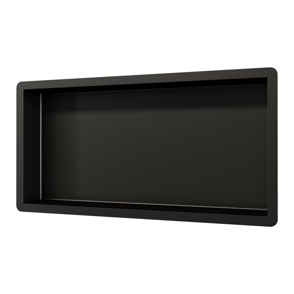 Brauer Brauer Black Edition Inbouwnis - 60x30cm - Mat Zwart