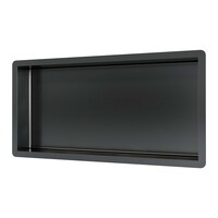 Brauer Brauer Gunmetal Edition Inbouwnis - 60x30cm - PVD - Geborsteld Gunmetal
