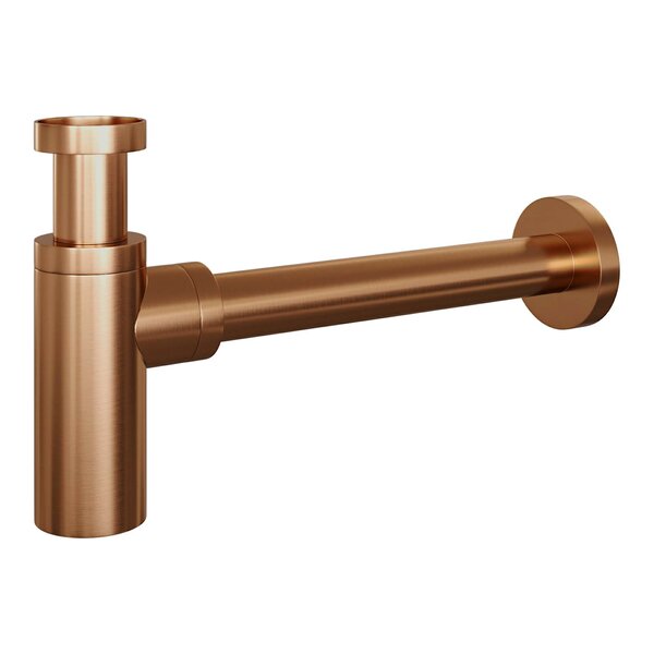 Brauer Brauer Copper Edition Design Sifon - PVD - Geborsteld Koper