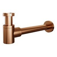 Brauer Brauer Copper Edition Design Sifon Comfact - PVD - Geborsteld Koper
