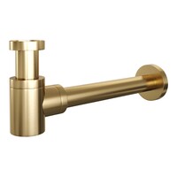 Brauer Brauer Gold Edition Design Sifon Comfact - PVD - Geborsteld Goud