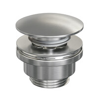 Brauer Brauer Brushed Edition Klikwaste Afvoerplug - PVD - Geborsteld RVS