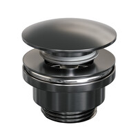 Brauer Brauer Gunmetal Edition Klikwaste Afvoerplug - PVD - Geborsteld Gunmetal