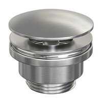 Brauer Brauer Brushed Edition Open Afvoerplug - PVD - Geborsteld RVS