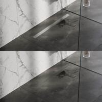 Brauer Brauer Brushed Edition Multifunctioneel Tegelinlegrooster - 90cm - PVD - Geborsteld RVS