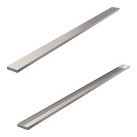 Brauer Brauer Brushed Edition Multifunctioneel Tegelinlegrooster - 120cm - PVD - Geborsteld RVS