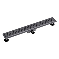Claveo Claveo RVS Douchegoot - 50cm - Gunmetal