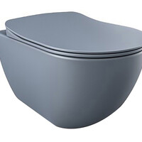Creavit Creavit Rimoff Randloos Wandcloset - Mat Basalt