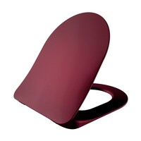 Creavit Creavit Toiletzitting met Soft-Close en Quick Release - Berry