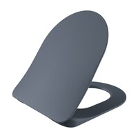 Creavit Creavit Toiletzitting met Soft-Close en Quick Release - Mat Basalt