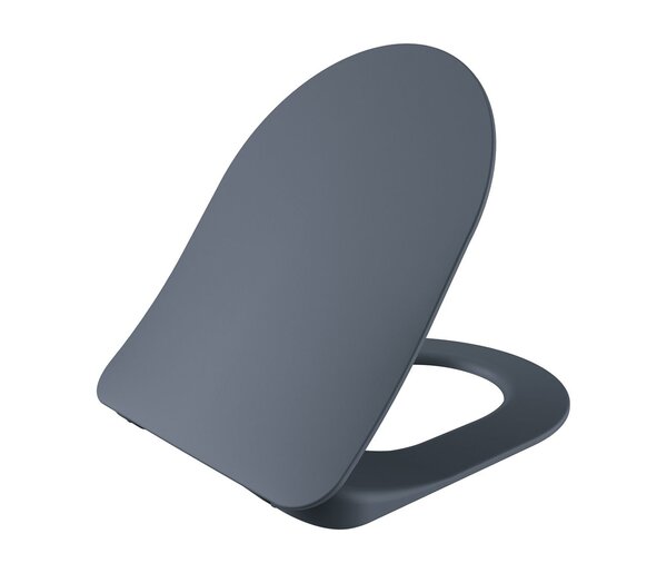 Creavit Creavit Toiletzitting met Soft-Close en Quick Release - Mat Basalt