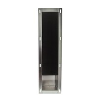 Claveo Claveo Inbouw Reserverolhouder RVS exclusief Inzetstuk - 140x660x120mm