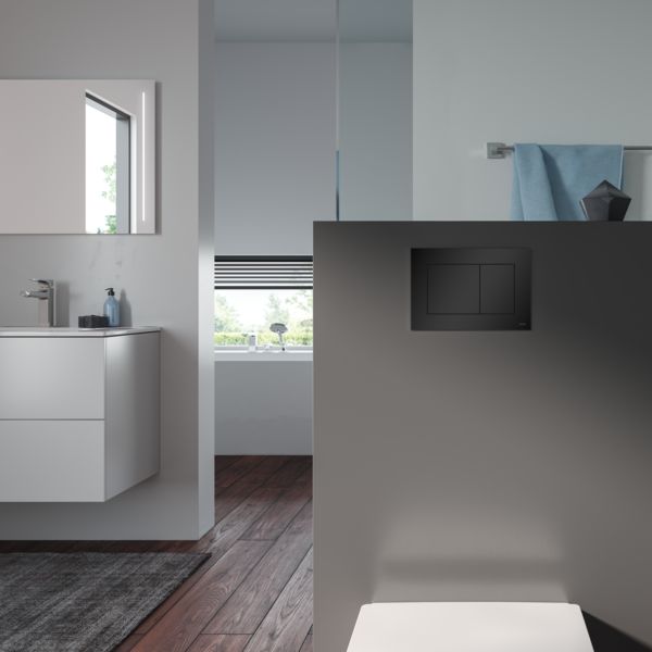 TECE TECE Now Toilet Bedieningsplaat voor DuoSpoeling - Mat Zwart