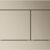 TECE TECE Now Toilet Bedieningsplaat voor DuoSpoeling - Metallic Nikkel