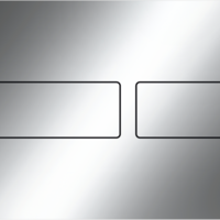 TECE TECE Solid Toilet Bedieningsplaat voor DuoSpoeling - Chrome
