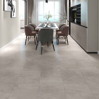 The Stones The Stones Klik PVC Tegelvloer met Geïntegreerde Ondervloer - Concrete Sand