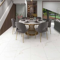 The Stones The Stones Klik PVC Tegelvloer met Geïntegreerde Ondervloer - Carrara Marmor