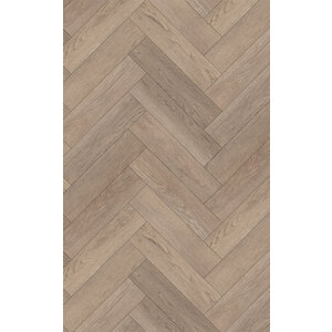 Wood Klik PVC Visgraat Vloer met Geïntegreerde Ondervloer - Dominicano Oak