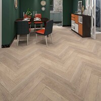 Wood Wood Klik PVC Visgraat Vloer met Geïntegreerde Ondervloer - Dominicano Oak