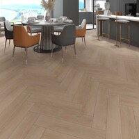 Wood Wood Klik PVC Visgraat Vloer met Geïntegreerde Ondervloer - Slate Oak