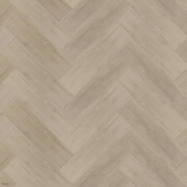 Bodiax Bodiax Narvik Klik PVC Visgraat Vloer met Geïntegreerde Ondervloer - 486 - Licht Eiken