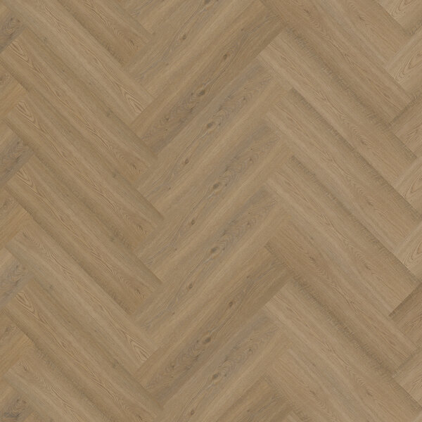 Bodiax Bodiax Fisk Klik PVC Visgraat Vloer met Geintegreerde Ondervloer - 516 - Clarington Oak