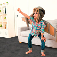 Bodiax Bodiax Stone Plak PVC Tegelvloer met Geïntegreerde Ondervloer - 628 - Rocky Mountains