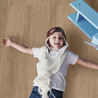 Bodiax Bodiax Ivar Klik PVC Vloer met Geïntegreerde Ondervloer - 487 - Naturel Eiken