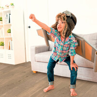 Bodiax Bodiax Thor Klik PVC Vloer met Geintegreerde Ondervloer - 503 - Ceres Oak