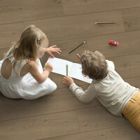 Bodiax Bodiax Thor Klik PVC Vloer met Geintegreerde Ondervloer - 515 - Belleville Oak