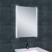 Wiesbaden Wiesbaden Duo Spiegel met LED Verlichting - Rechthoek - Dimbaar - Spiegelverwarming - 52x70cm