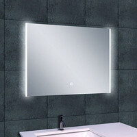 Wiesbaden Wiesbaden Duo Spiegel met LED Verlichting - Rechthoek - Dimbaar - Spiegelverwarming - 82x60cm