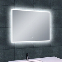 Wiesbaden Wiesbaden Quatro Spiegel met LED Verlichting - Rechthoek - Dimbaar - Spiegelverwarming - 80x60cm