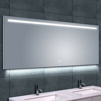 Wiesbaden Wiesbaden Ambi Spiegel met LED Verlichting - Rechthoek - Dimbaar - Spiegelverwarming - 160x60cm