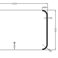 Wiesbaden Wiesbaden Bracket Spiegel met LED Verlichting - Rechthoek - Dimbaar - Spiegelverwarming - 100x60cm