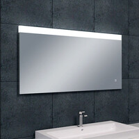 Wiesbaden Wiesbaden Single Spiegel met LED Verlichting - Rechthoek - Dimbaar - Spiegelverwarming - 120x60cm