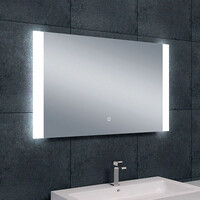 Wiesbaden Wiesbaden Sunny Spiegel met LED Verlichting - Rechthoek - Dimbaar - Spiegelverwarming - 100x60cm