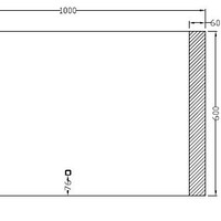 Wiesbaden Wiesbaden Sunny Spiegel met LED Verlichting - Rechthoek - Dimbaar - Spiegelverwarming - 100x60cm