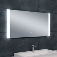 Wiesbaden Wiesbaden Sunny Spiegel met LED Verlichting - Rechthoek - Dimbaar - Spiegelverwarming - 120x60cm