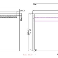 Wiesbaden Wiesbaden Tigris Spiegel met LED Verlichting - Rechthoek - 120x80cm
