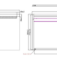 Wiesbaden Wiesbaden Tigris Spiegel met LED Verlichting - Rechthoek - 140x80cm