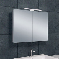 Wiesbaden Wiesbaden Bright Spiegel met LED Verlichtingkast - Rechthoek - 80x60x14cm