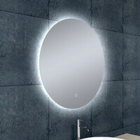 Wiesbaden Wiesbaden Soul Spiegel met LED Verlichting - Rond - Dimbaar - Spiegelverwarming - Ø60cm