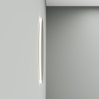 Wiesbaden Wiesbaden Novi Spiegel met LED Verlichting - Rond - Dimbaar - Ø80 cm - Geborsteld Messing