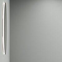 Wiesbaden Wiesbaden Novi Spiegel met LED Verlichting - Rond - Dimbaar - Ø60 cm - Mat Zwart