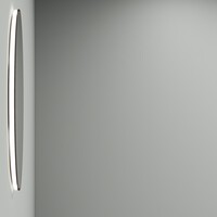 Wiesbaden Wiesbaden Novi Spiegel met LED Verlichting - Rond - Dimbaar - Ø80 cm - Mat Zwart