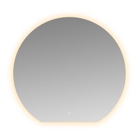 Wiesbaden Wiesbaden Tramonto Spiegel met LED Verlichting - Rond - Dimbaar - Spiegelverwarming - 120x112cm