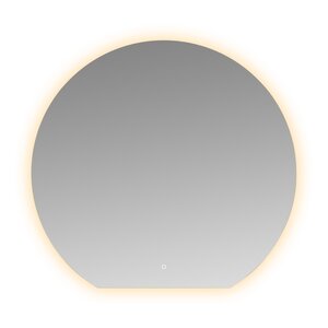 Wiesbaden Tramonto LED Spiegel - Rond - Dimbaar - Spiegelverwarming - 120x112cm